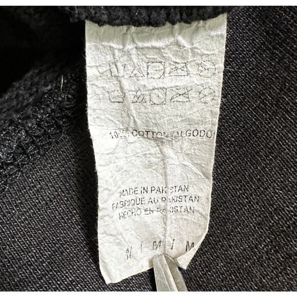 PACSUN Mens Graphic Eagle Madness Pullover Sweatshirt Hoodie Gray Medium Casual - Picture 8 of 8